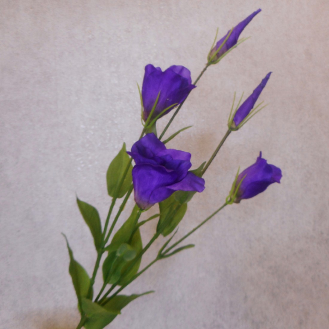Artificial Lisianthus Purple 80cm Artificial Flowers